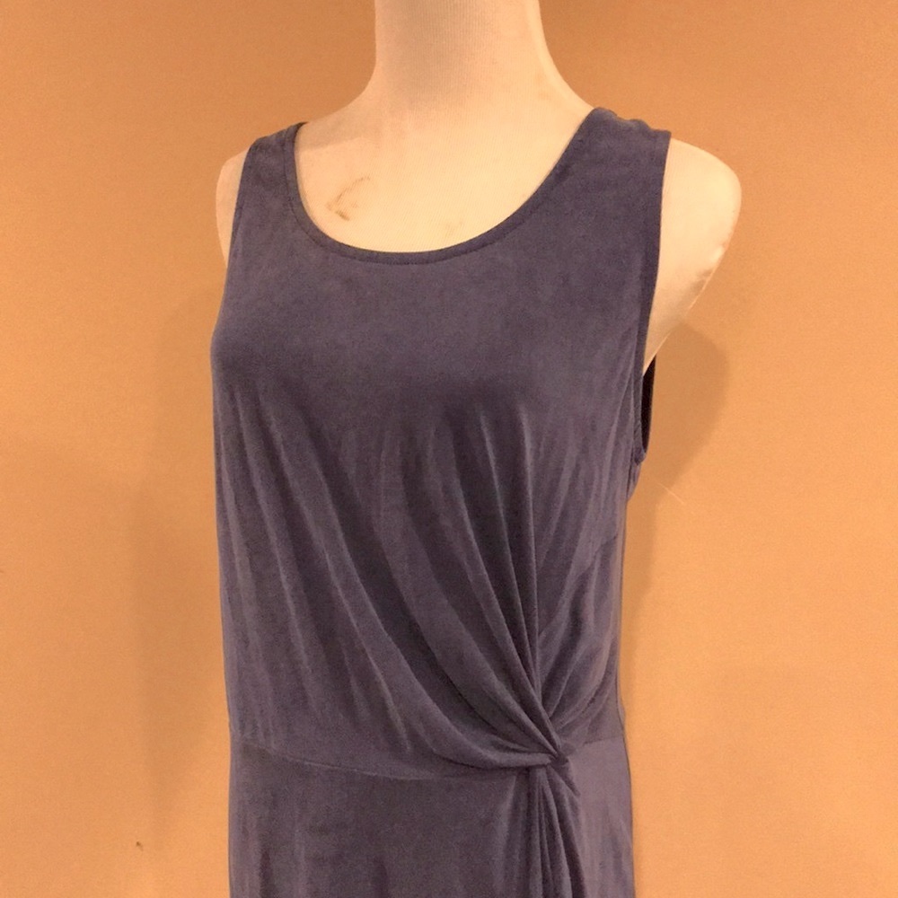 Birdseye Sleeveless dress. Very soft & flattering